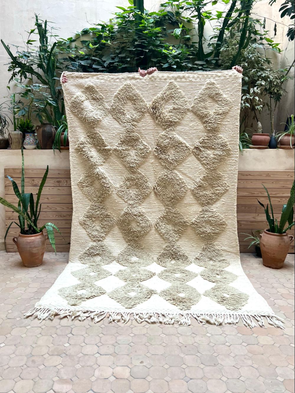 Moroccan Flatweave Rug 280x165cm