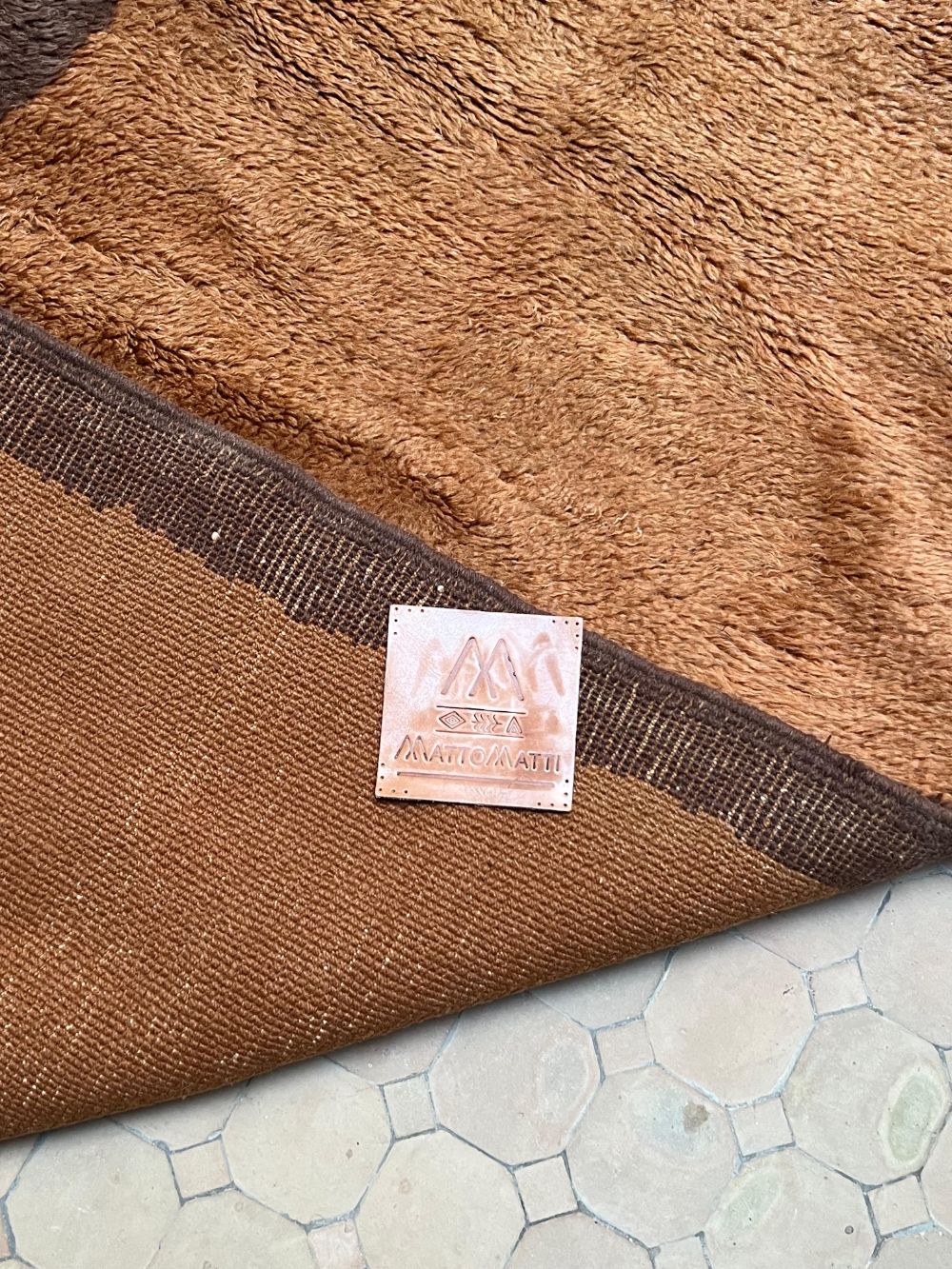 Moroccan Brown Bear Mrirt Rug 400x310cm