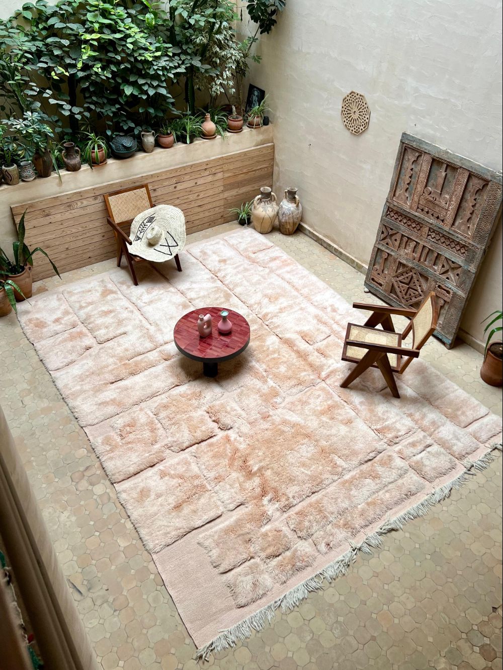 Moroccan Cloud Mrirt Rug 400x300cm