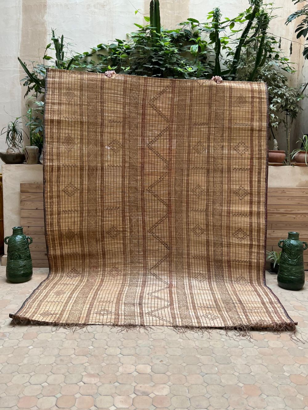 Vintage Tuareg Mat 290x215cm