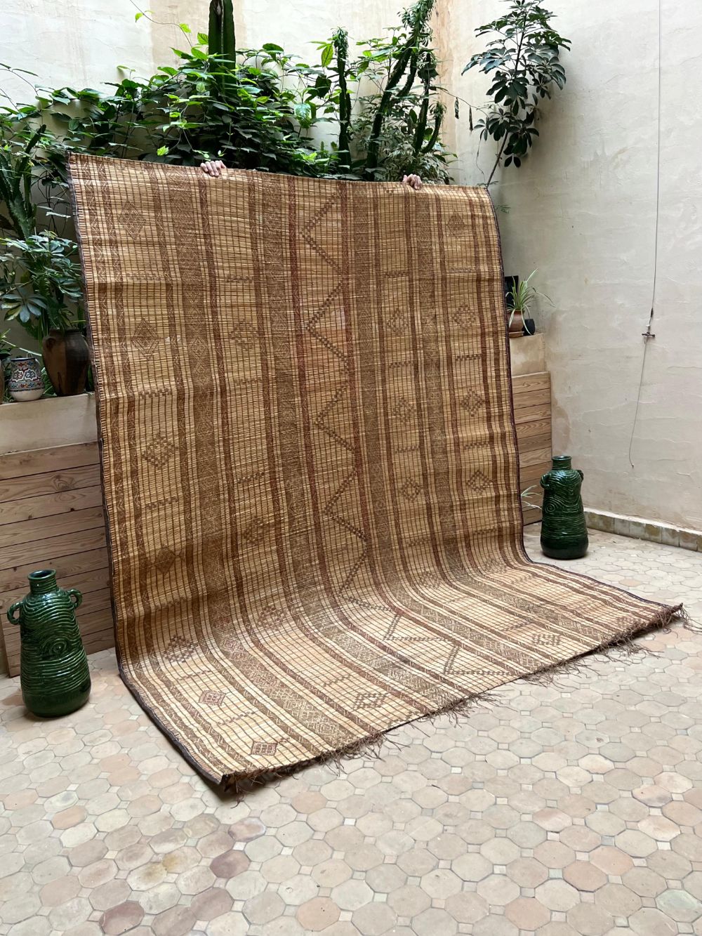 Vintage Tuareg Mat 290x215cm