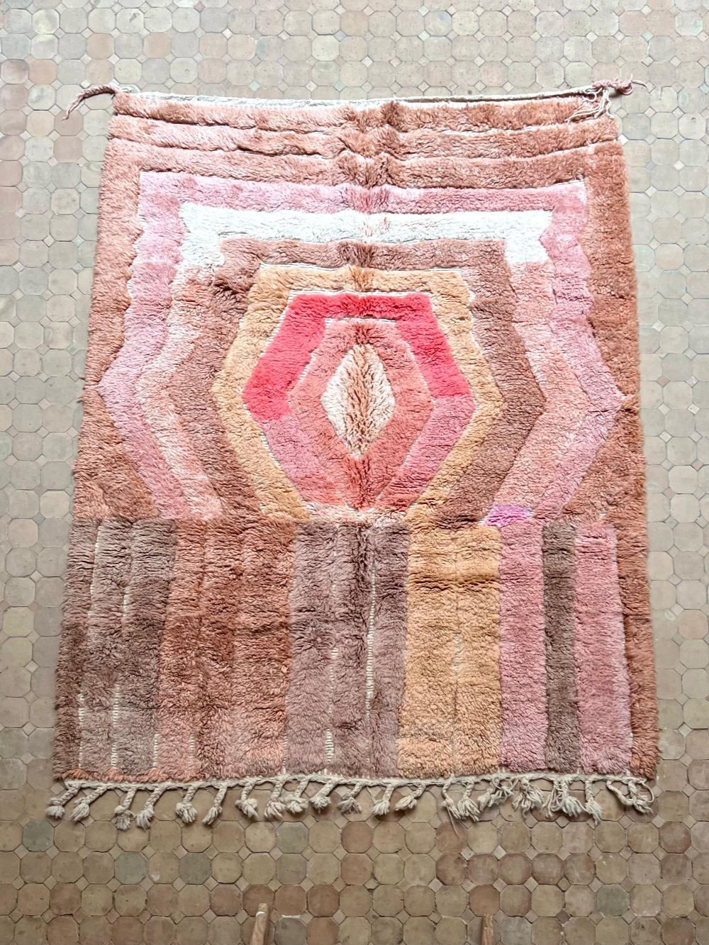Moroccan Hattara Rug 235x185cm