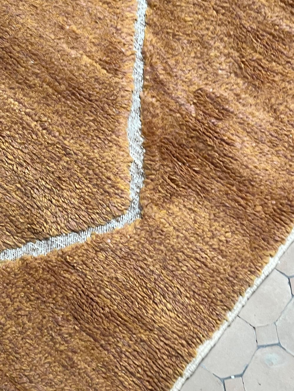 Moroccan Brown Diamond Rug 275x200cm