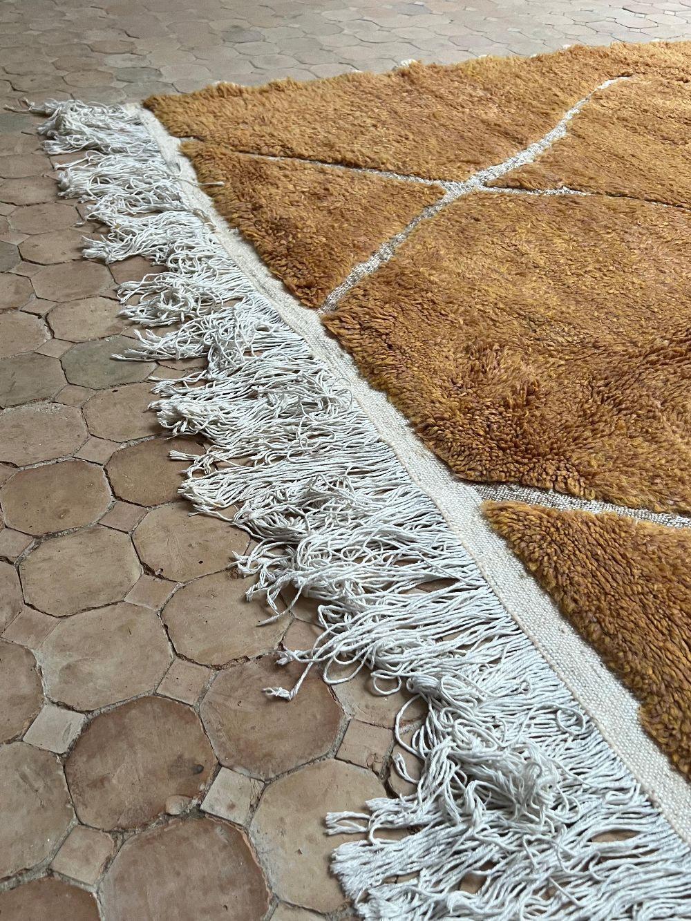 Moroccan Brown Diamond Rug 275x200cm