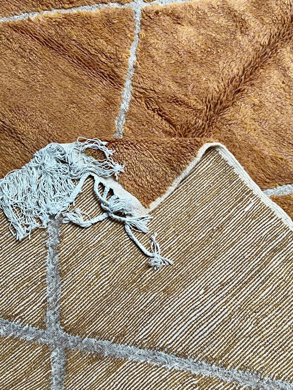 Moroccan Brown Diamond Rug 275x200cm