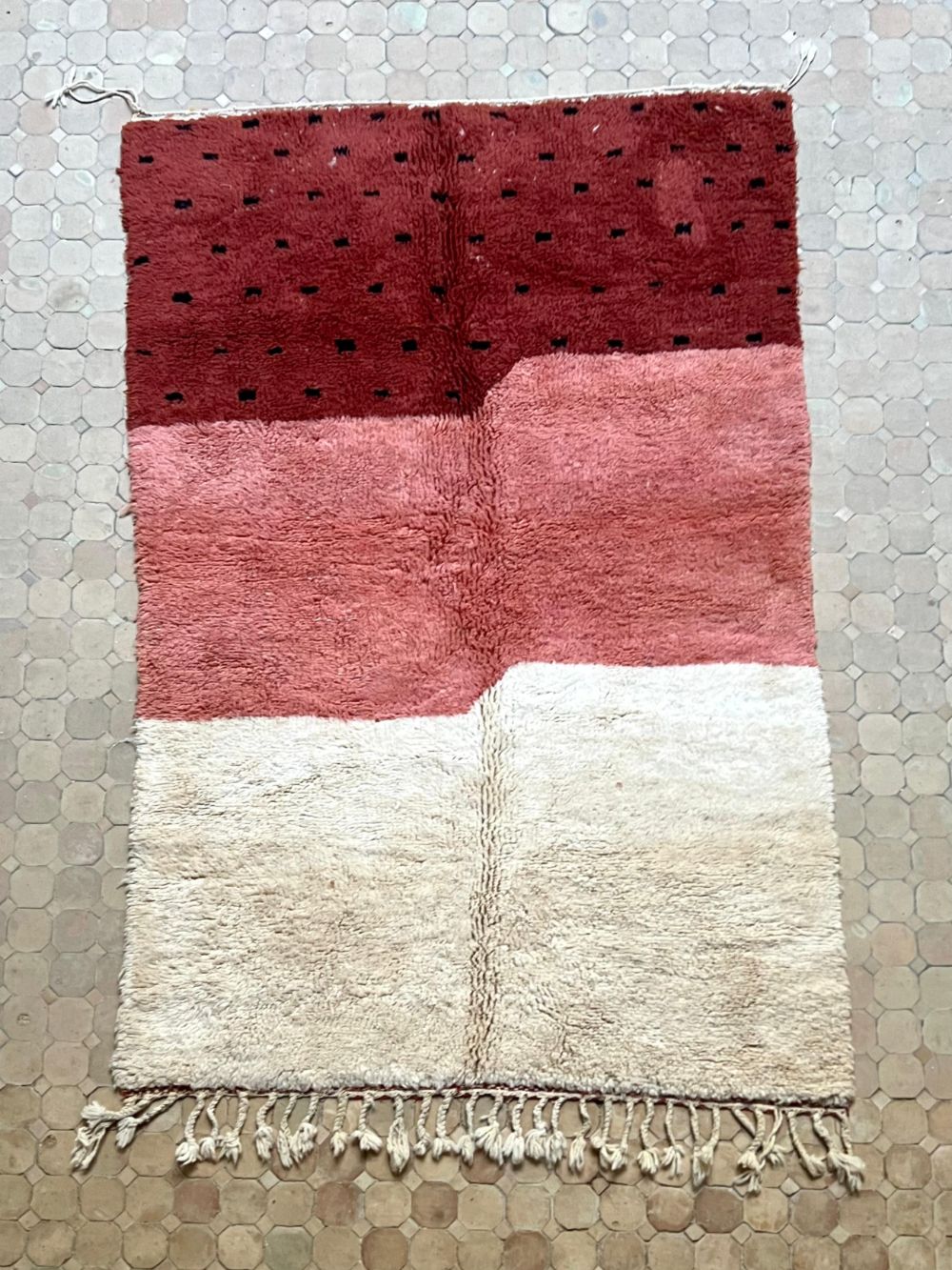 Moroccan Marshmallow Rug 245x155cm