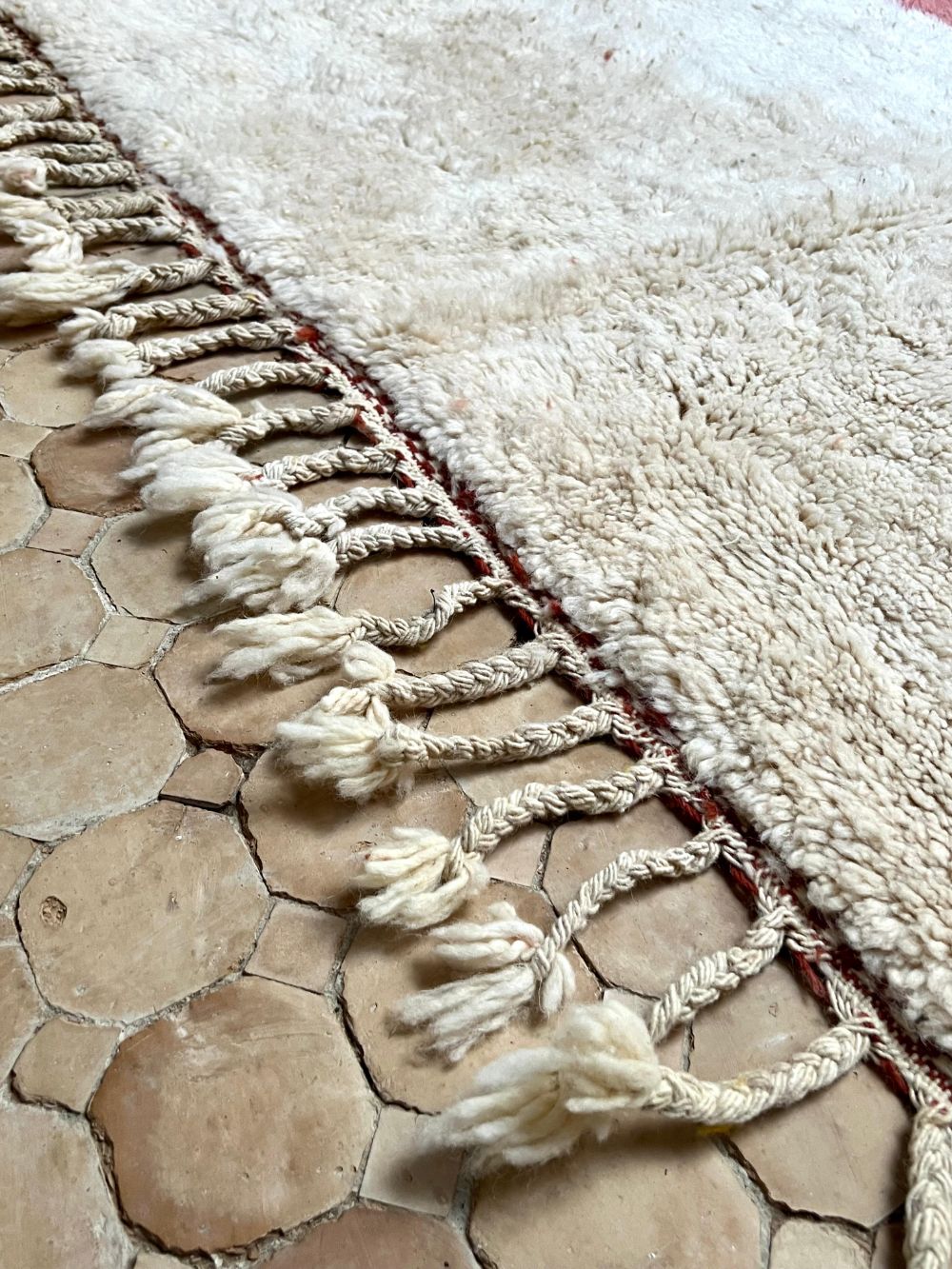 Moroccan Marshmallow Rug 245x155cm