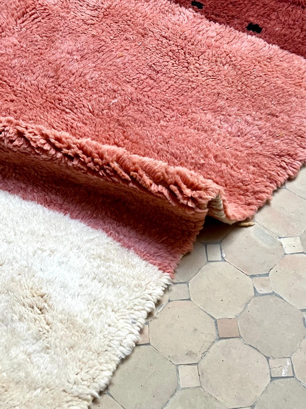 Moroccan Marshmallow Rug 245x155cm