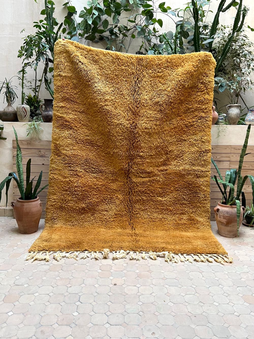 Moroccan Brown Bear rug 235x170cm