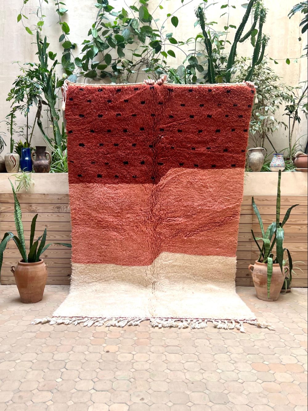 Moroccan Marshmallow Rug 245x155cm