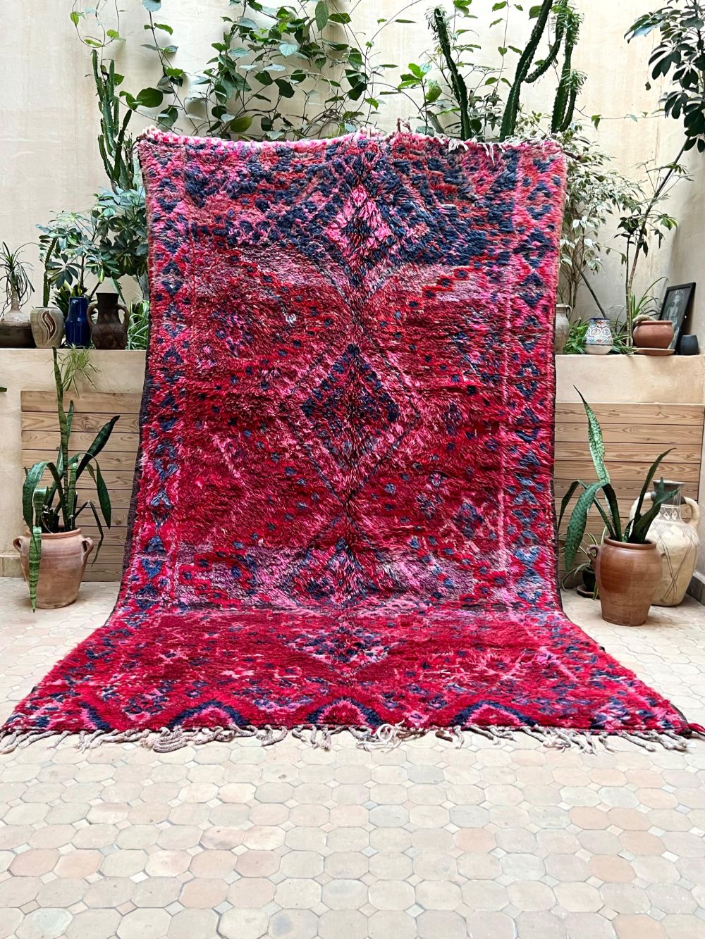 Moroccan Vintage Beni M'Guild Rug 315x190cm