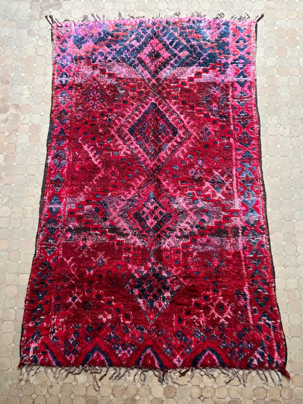Moroccan Vintage Beni M'Guild Rug 315x190cm