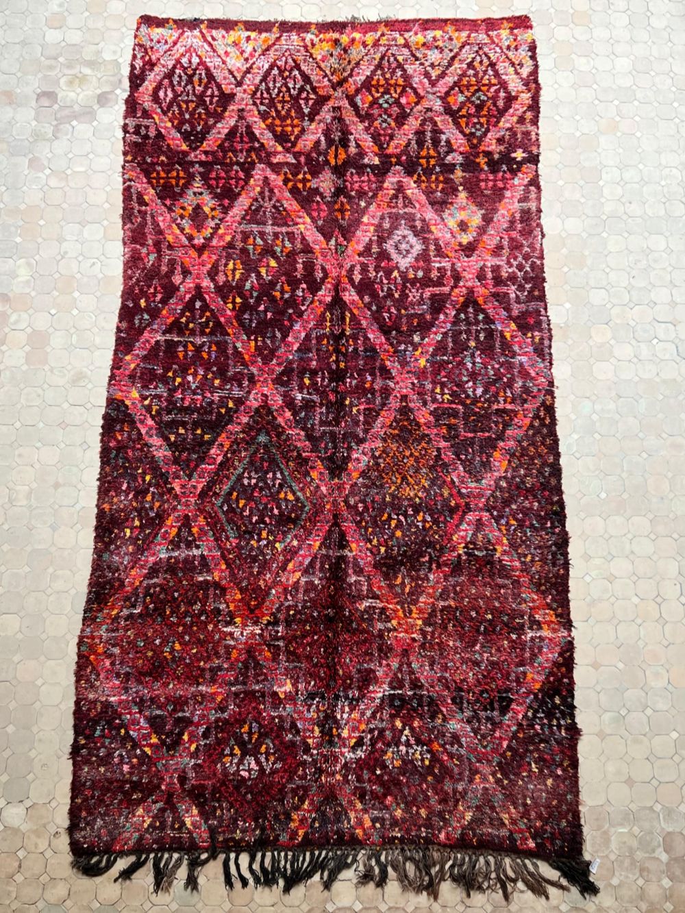 Moroccan Vintage Beni M'Guild Rug 420x200cm