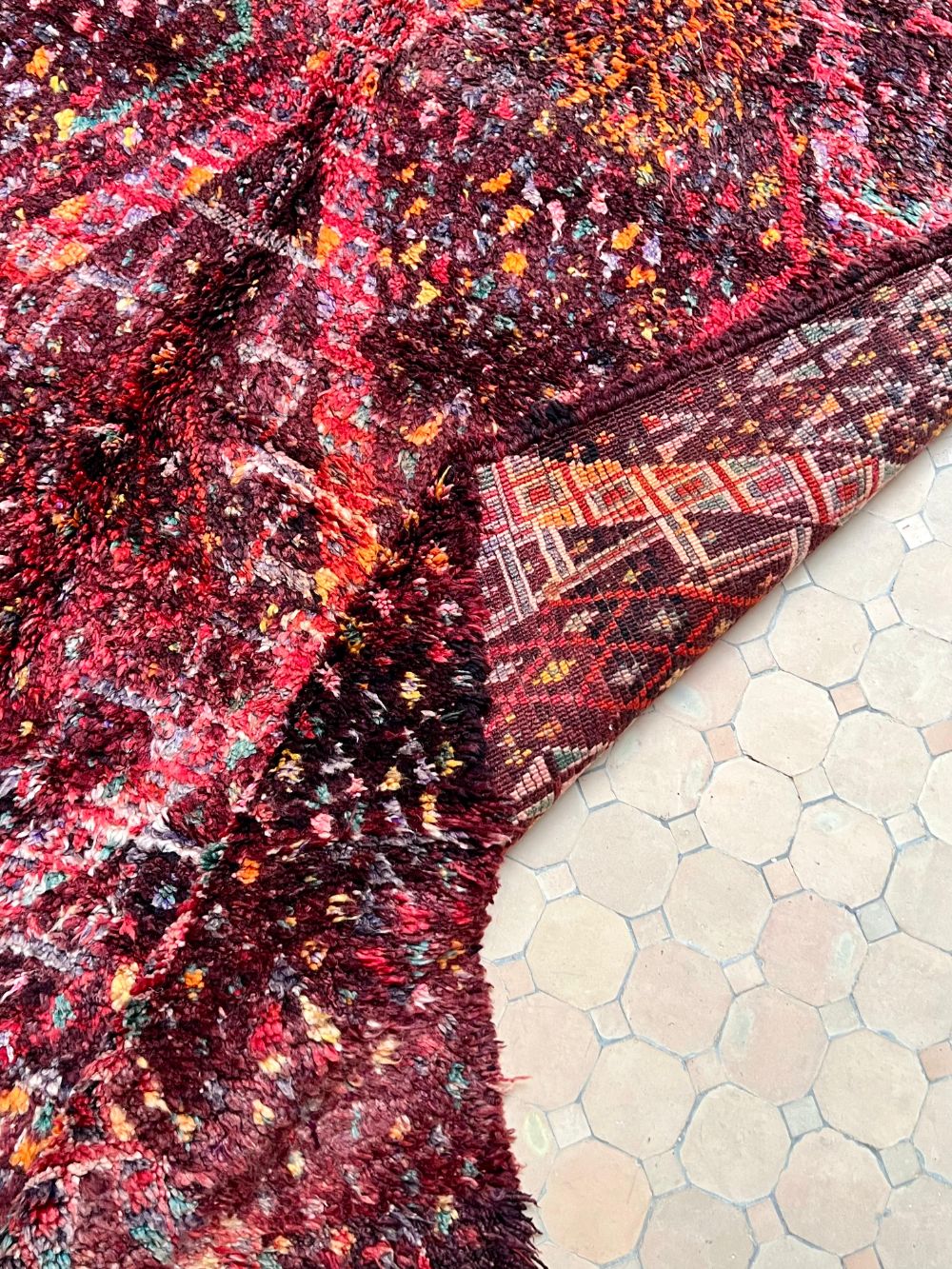 Moroccan Vintage Beni M'Guild Rug 420x200cm