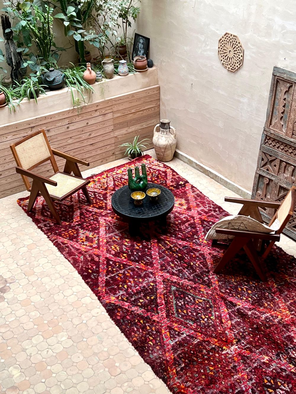 Moroccan Vintage Beni M'Guild Rug 420x200cm