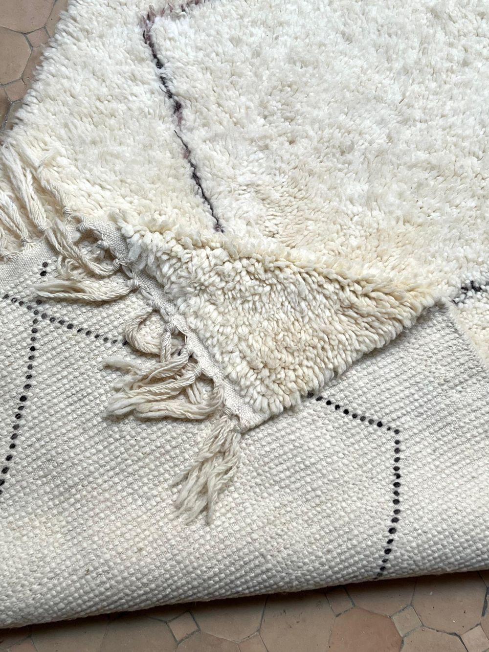 Moroccan Marmoucha Rug 185x110cm