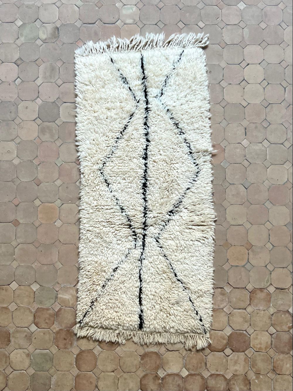 Marokkolainen Marmoucha matto 135x60cm