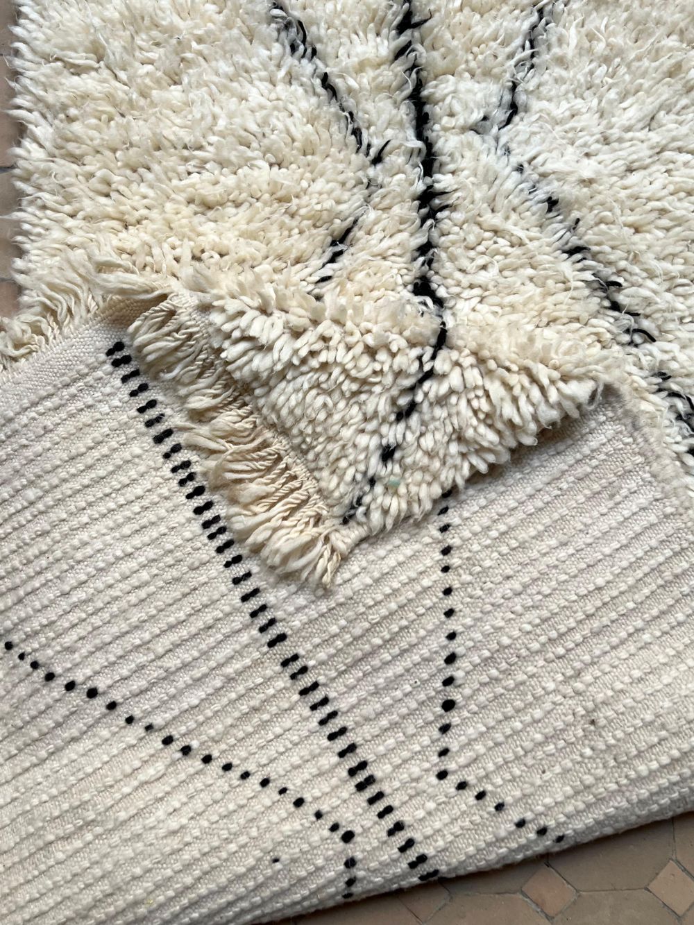 Moroccan Marmoucha Rug 135x60cm