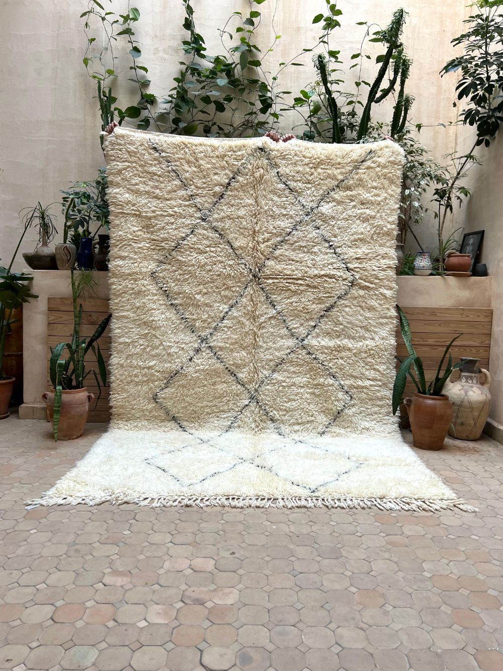 Moroccan Marmoucha Rug 295x195cm