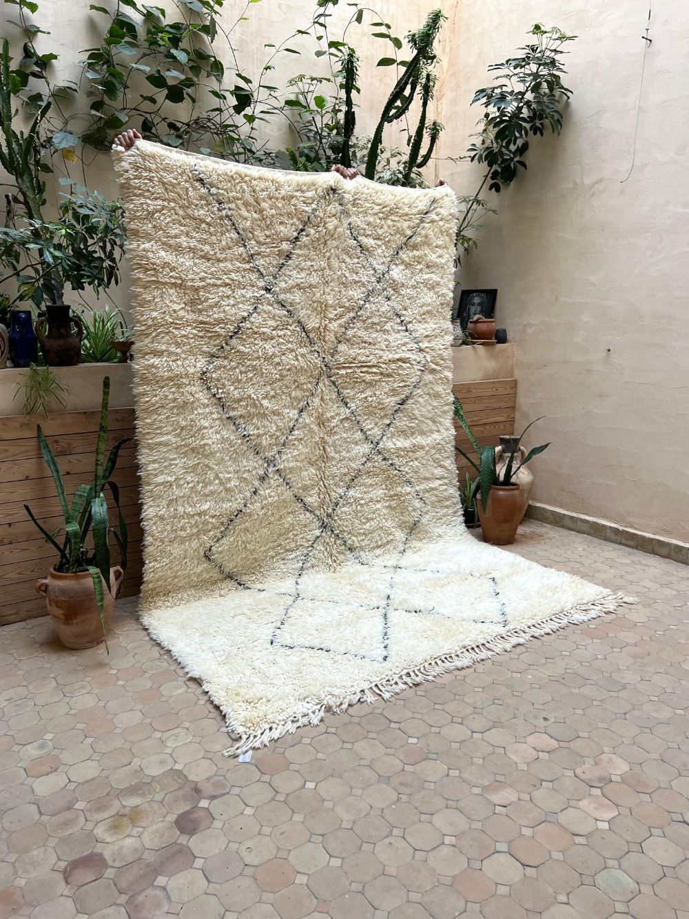 Moroccan Marmoucha Rug 295x195cm