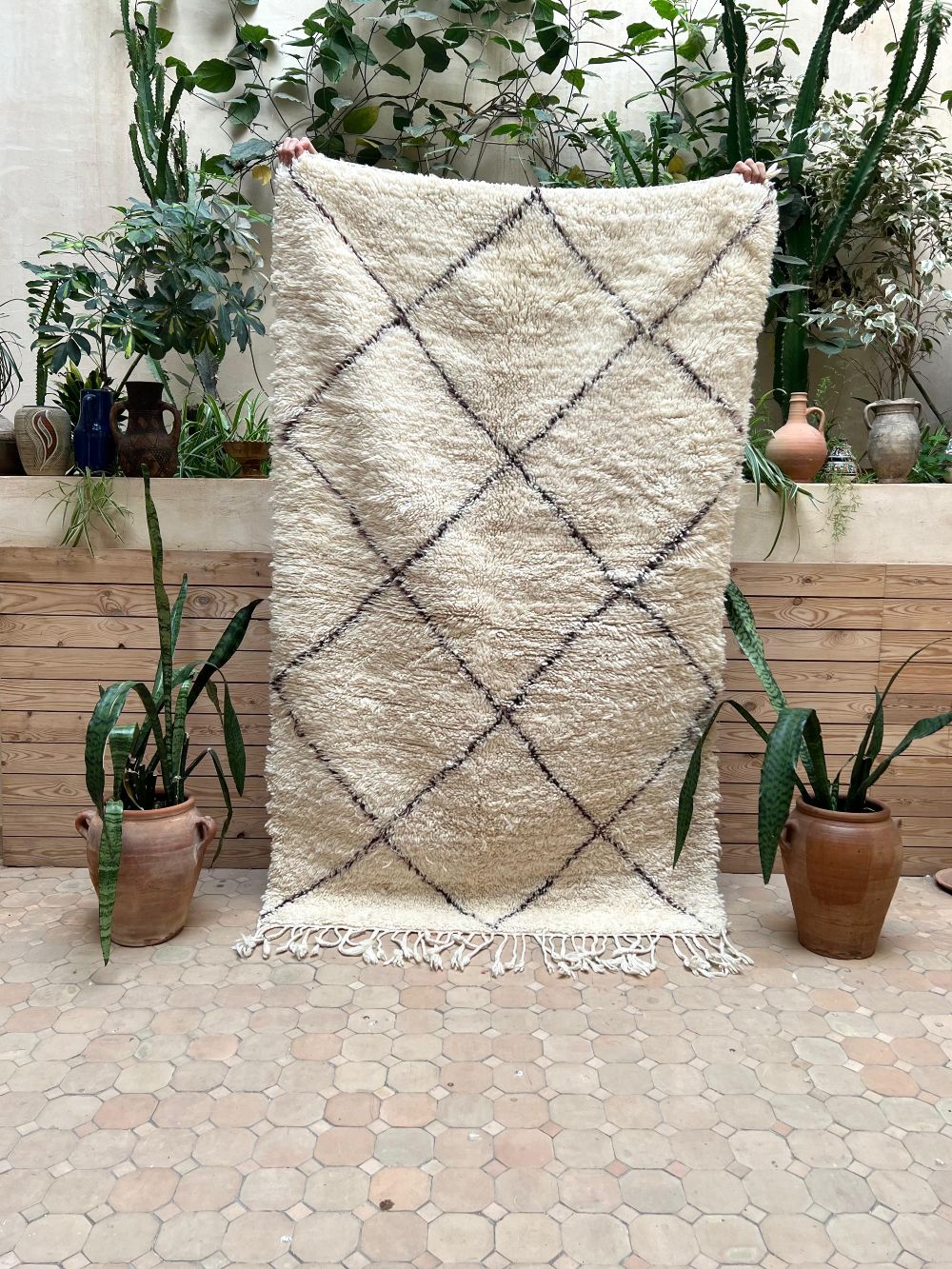 Moroccan Marmoucha Rug 190x115cm