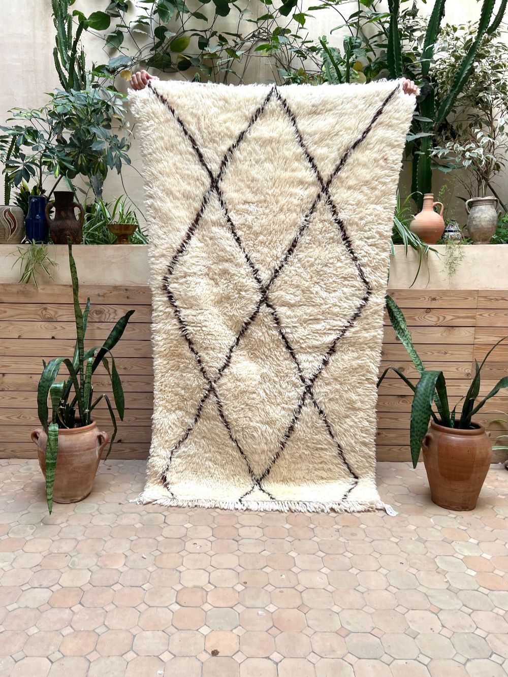 Marokkolainen Marmoucha matto 185x100cm