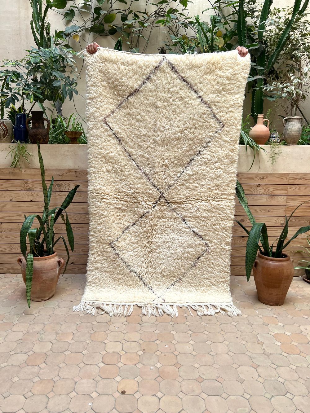 Moroccan Marmoucha Rug 185x110cm