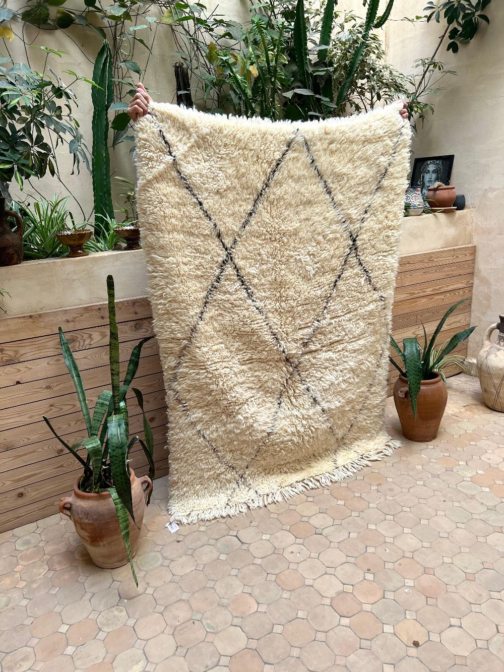 Moroccan Marmoucha Rug 165x120cm