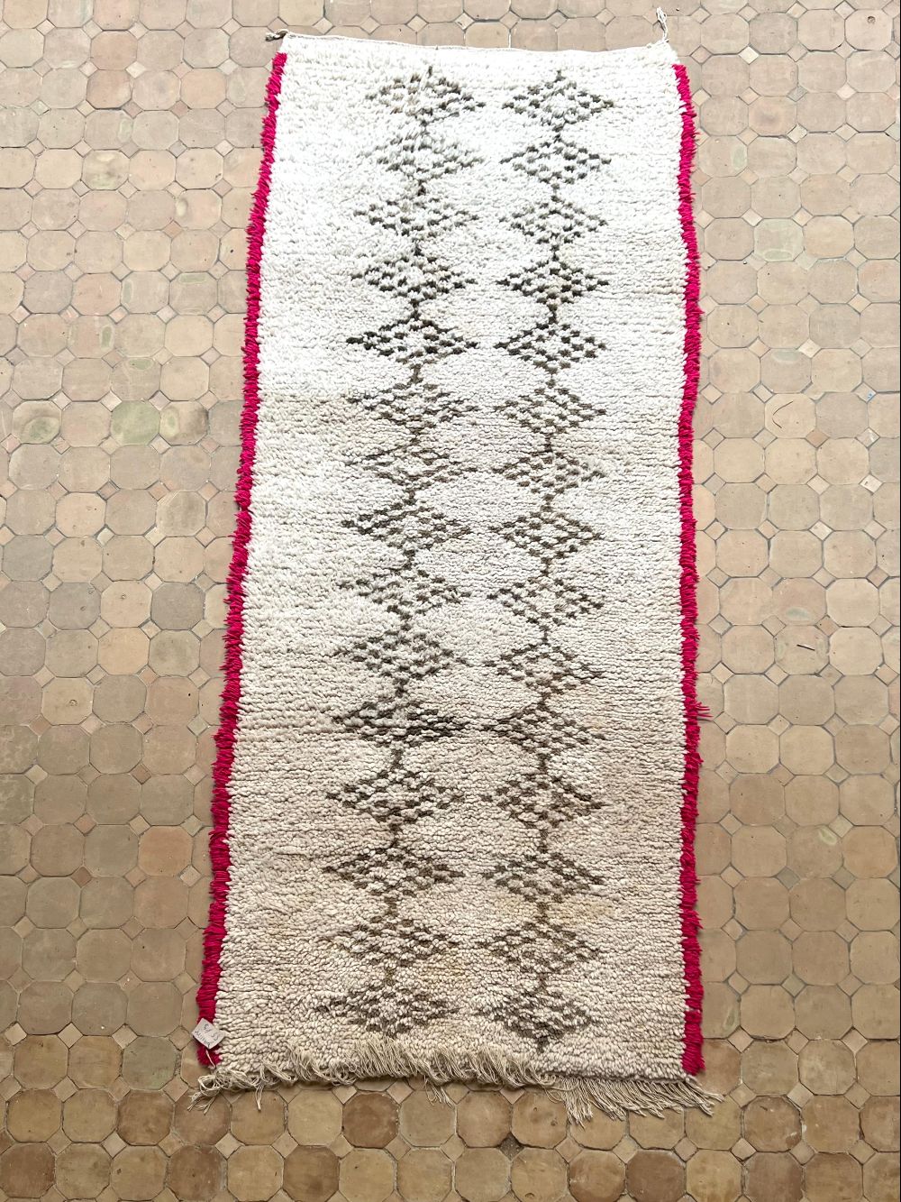 Moroccan Vintage Azilal Rug 220x85cm