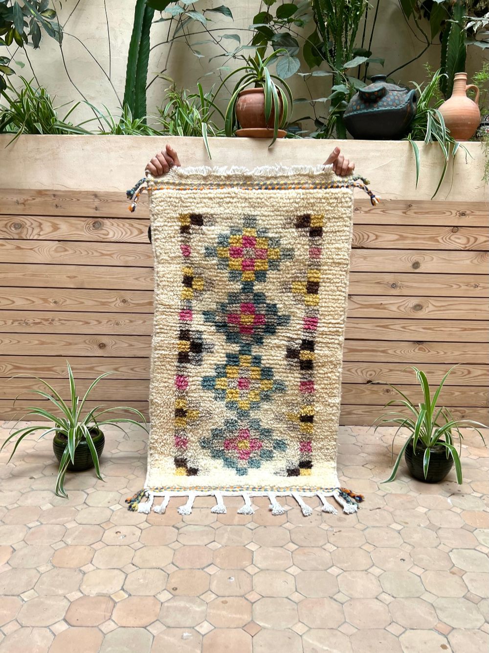 Moroccan Azilal Rug 110x60cm
