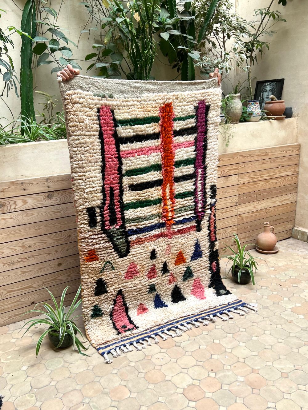 Marokkolainen Boujaad-matto 165x100cm