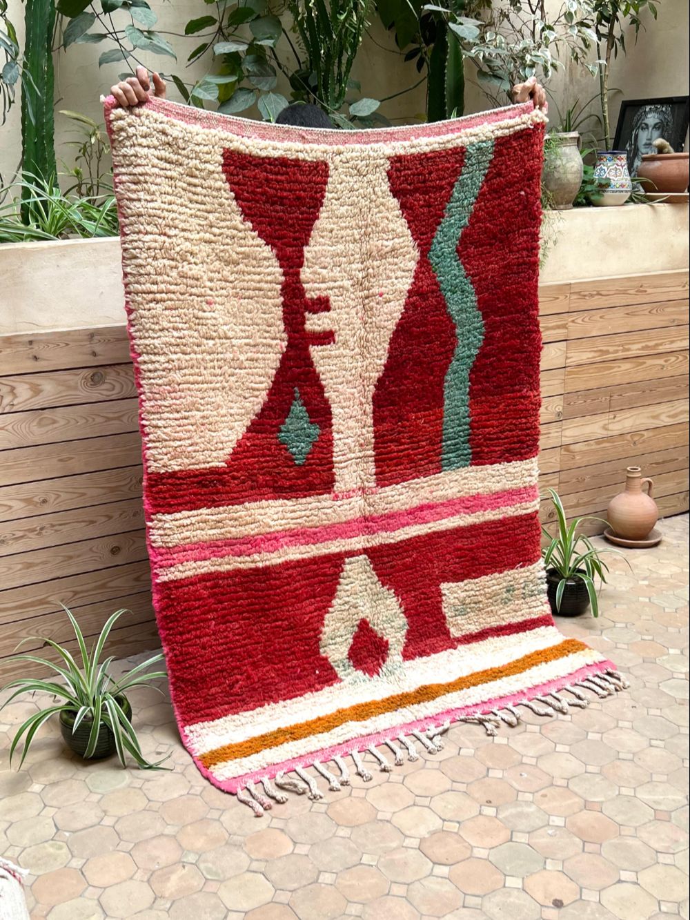 Marokkolainen Boujaad-matto 160x115cm