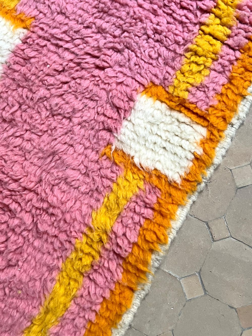 Marokkolainen Azilal-matto 110x55cm