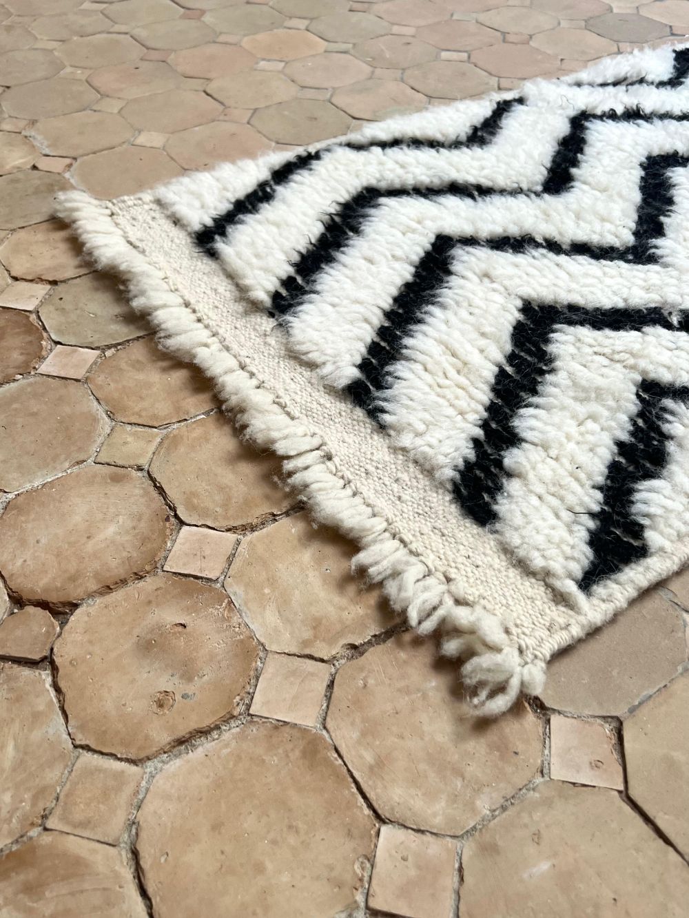 Marokkolainen Azilal-matto 110x50cm