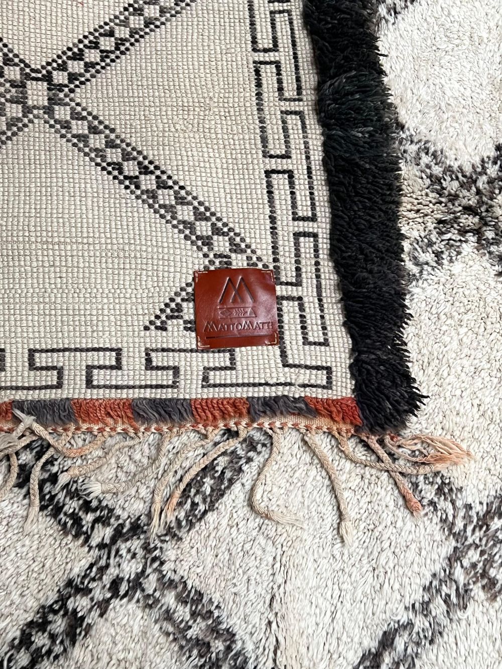 Marokkolainen vintage Beni Ouarain matto 390x200cm