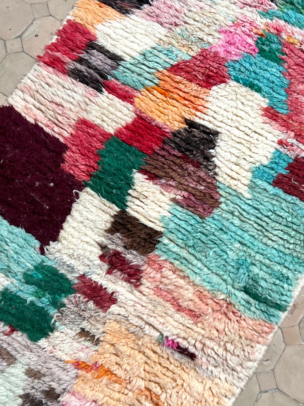 Marokkolainen käytävämatto Boujaad 275x70cm