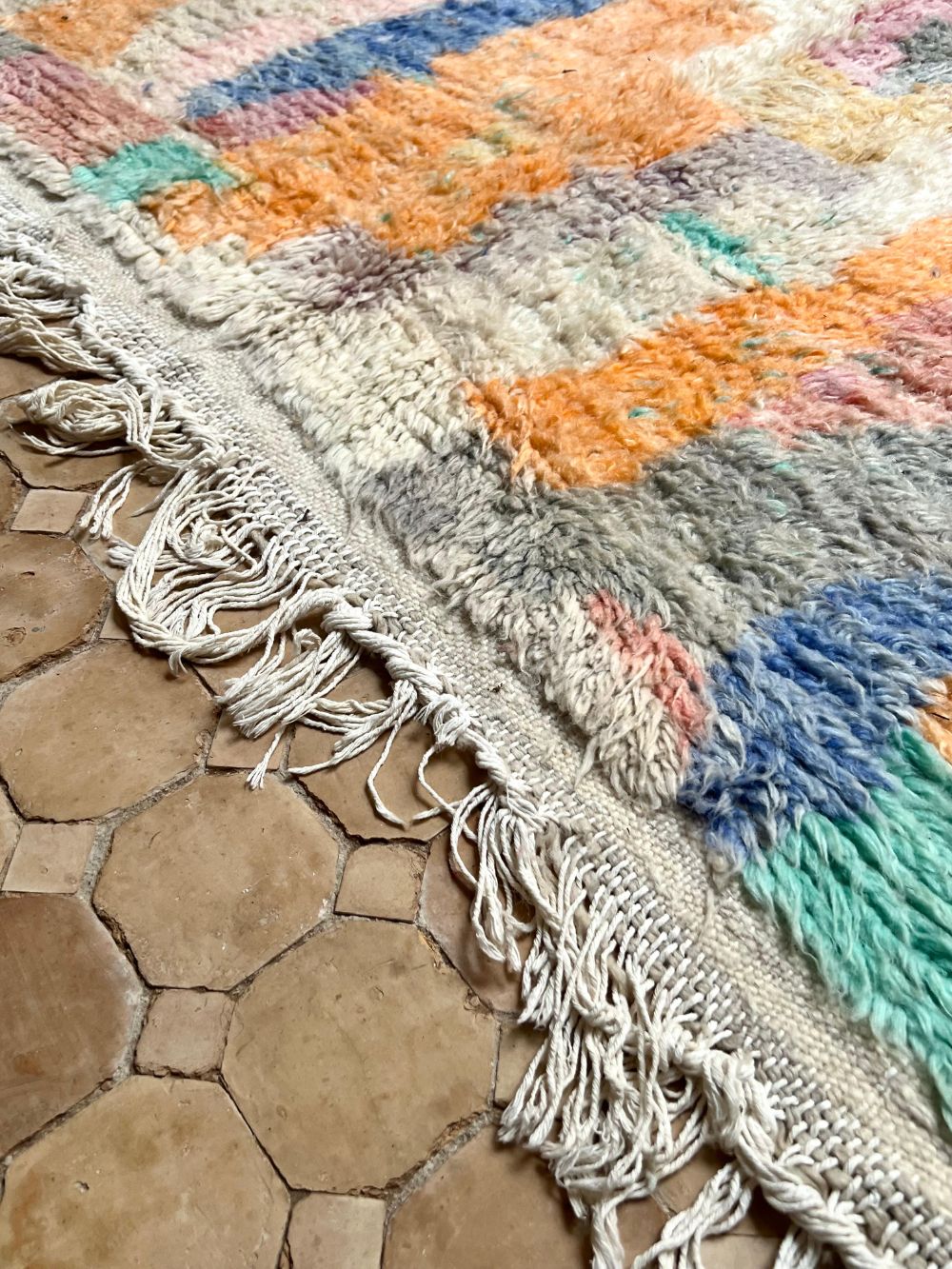 Moroccan Azilal Rug 255x150cm