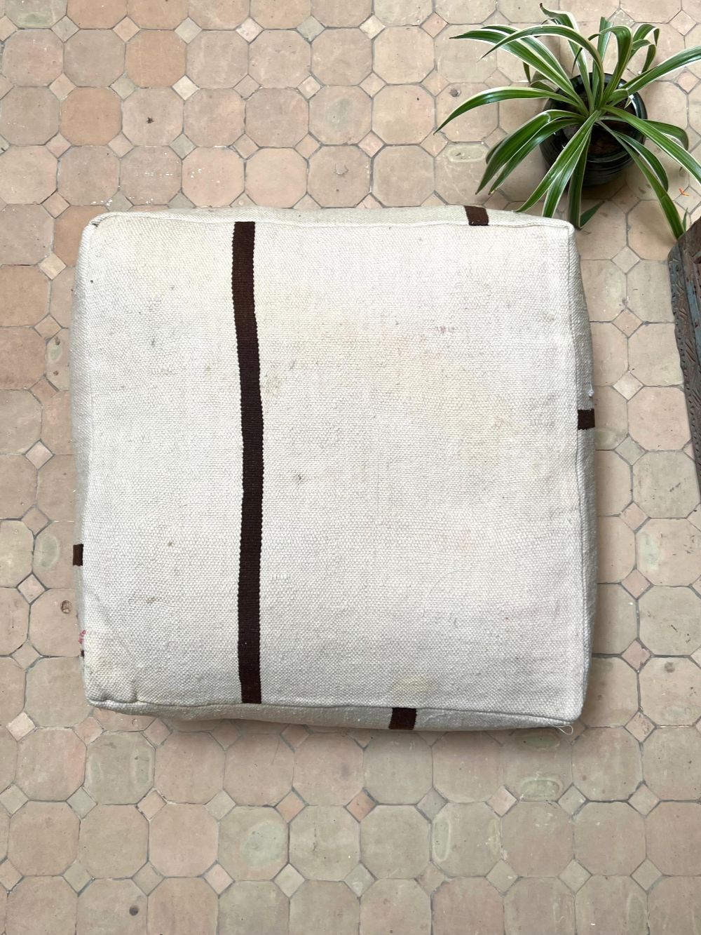 Moroccan Hanbel Pouf