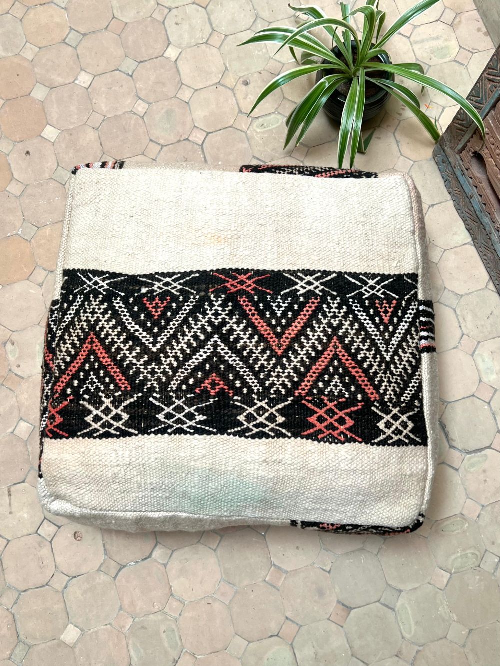 Moroccan Hanbel Pouf