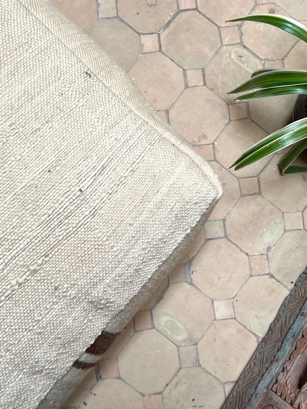Moroccan Hanbel Pouf