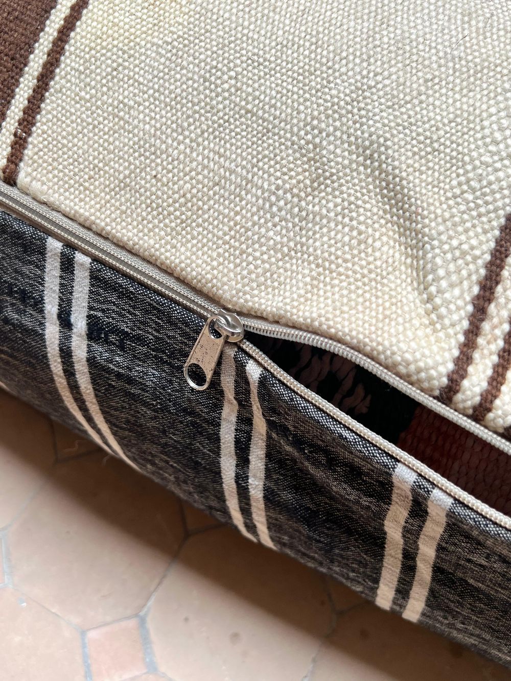 Moroccan Hanbel Pouf