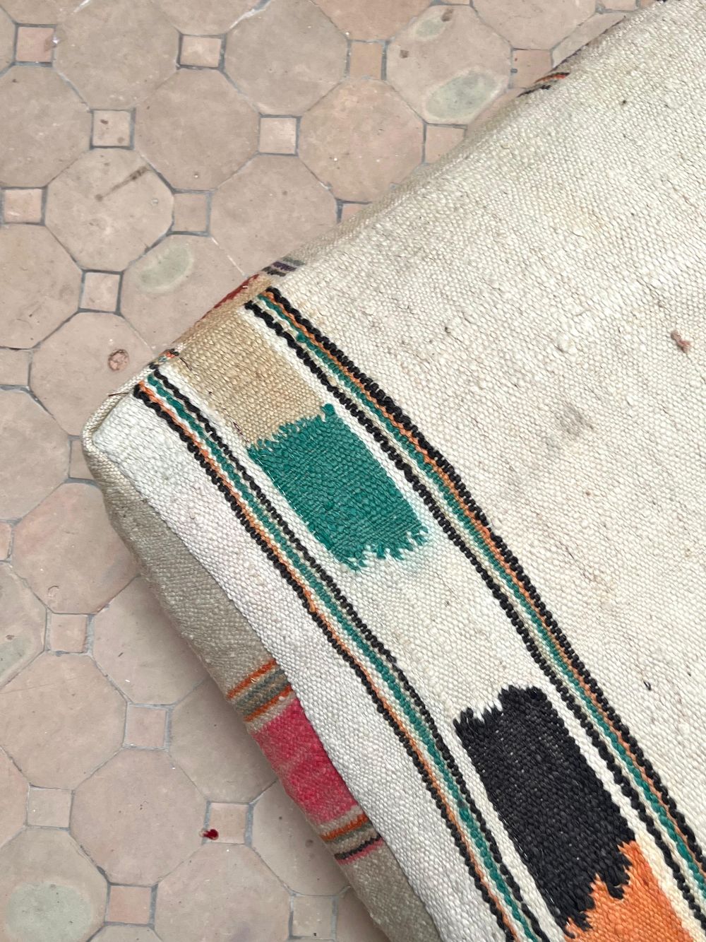 Moroccan Hanbel Pouf