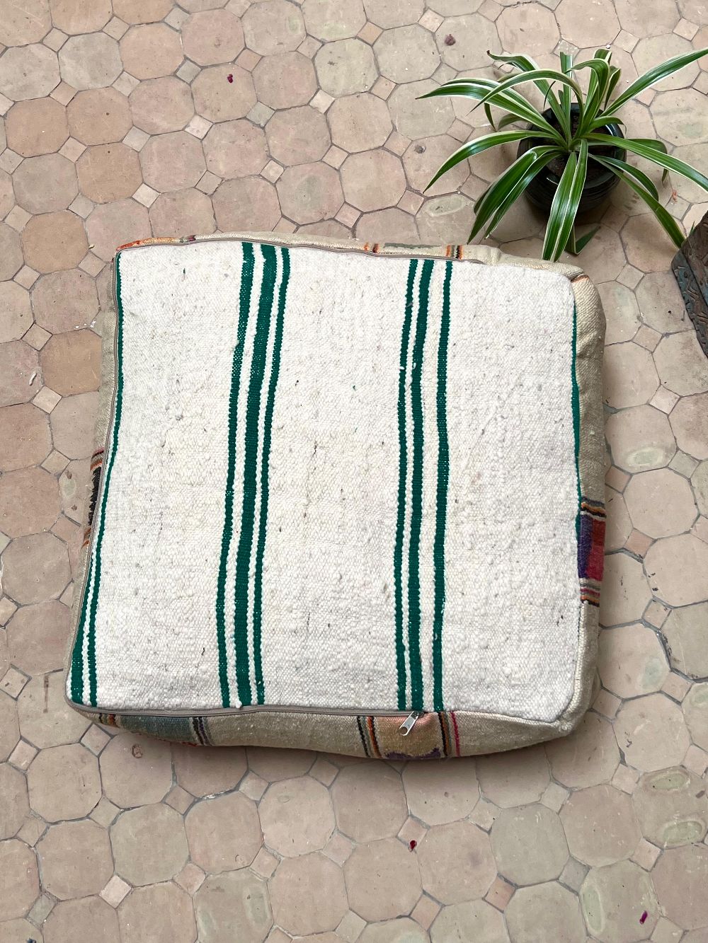 Moroccan Hanbel Pouf
