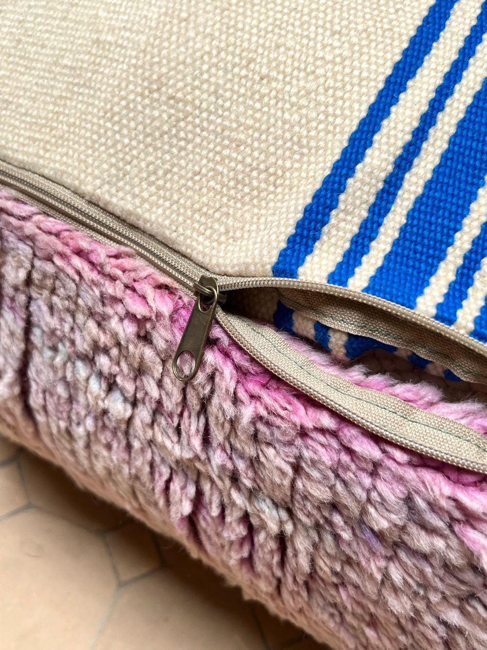 Moroccan Vintage Pouf
