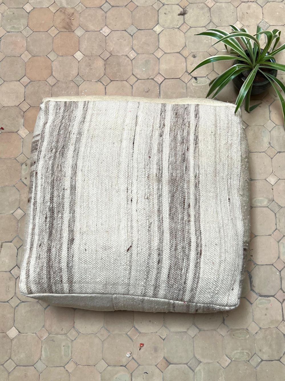Moroccan Hanbel Pouf
