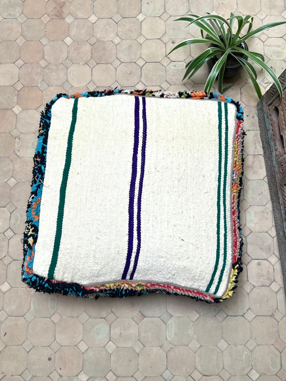 Moroccan Vintage Pouf