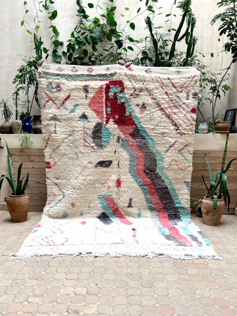 Moroccan Azilal Rug 290x195cm