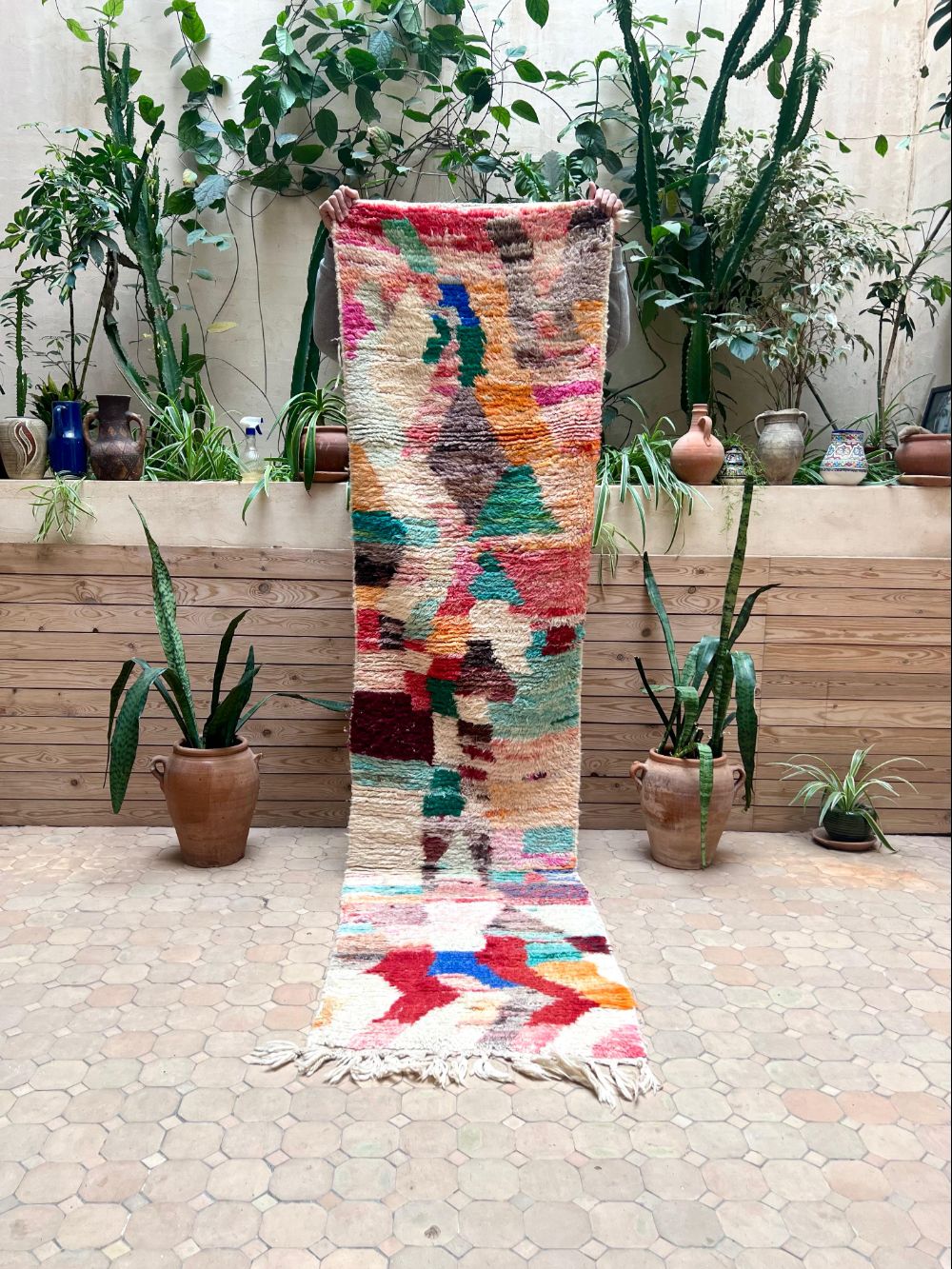 Moroccan Boujaad Runner 275x70cm