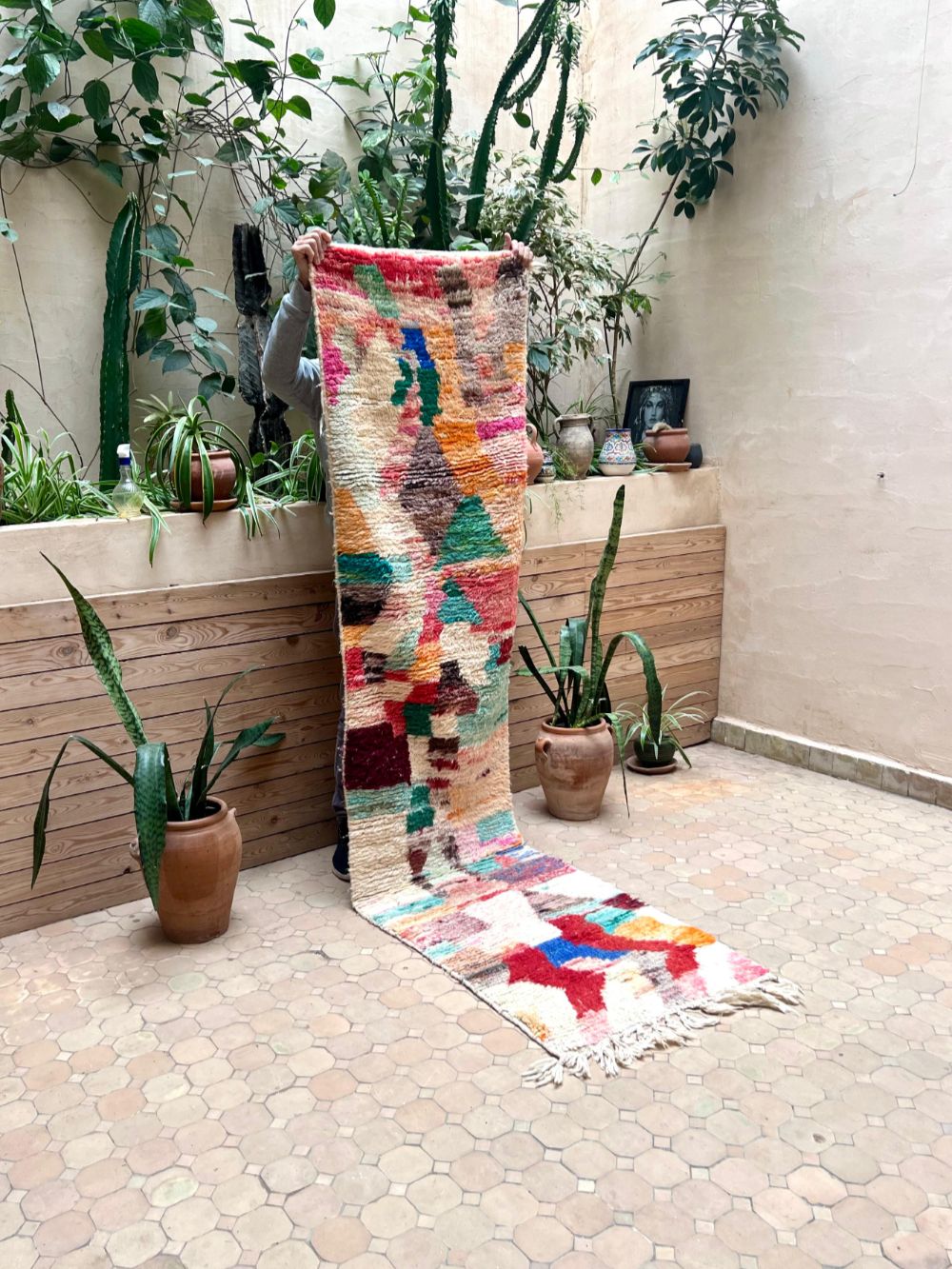 Marokkolainen käytävämatto Boujaad 275x70cm