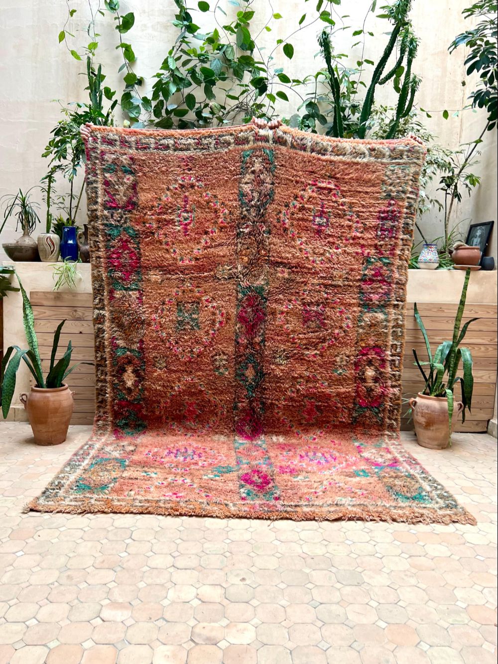 Moroccan Vintage Boujaad Rug 295x200cm